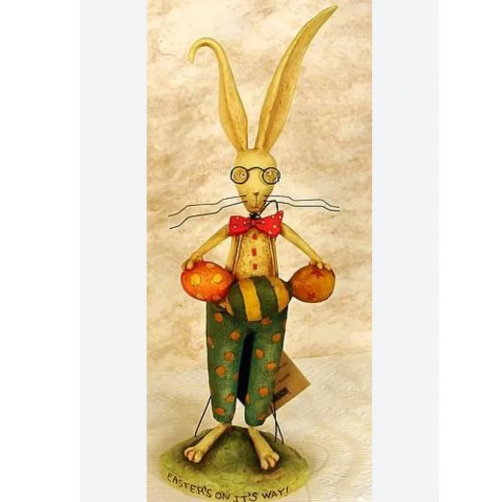 AUGUST MOON➕EGGBERT 2005 Easter Rabbit - Picture 5 of 8